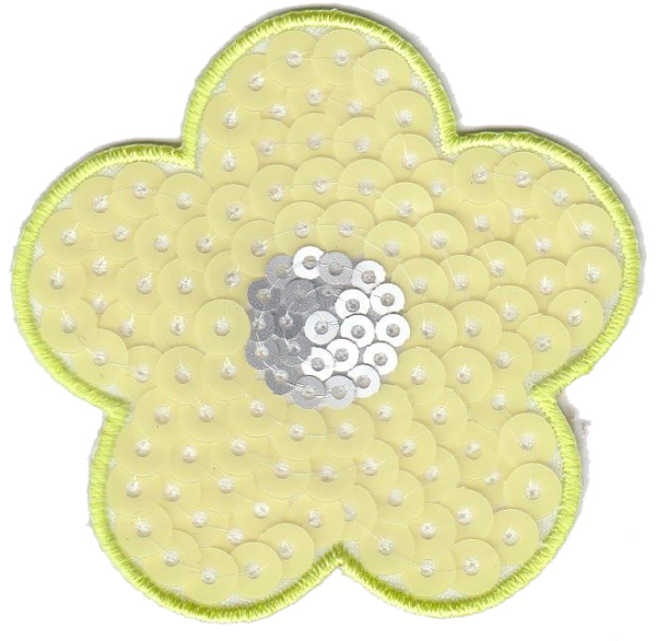 FIORE FLUO GIALLO