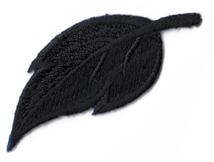 SERIE FOGLIA PICCOLA NERO