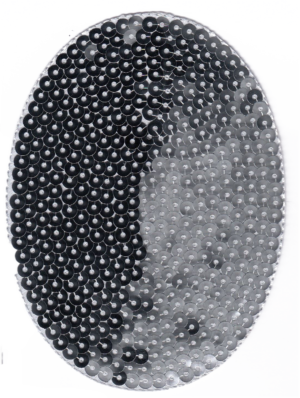 PATCH PAILLETTES ARGENTO