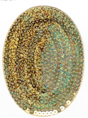 PATCH PAILLETTES ORO