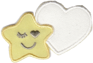 STELLA PICC. CON CUORE BIANCO