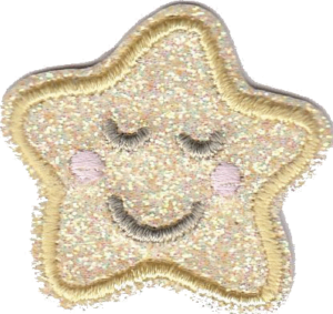 STELLINA GLITTER ROSA