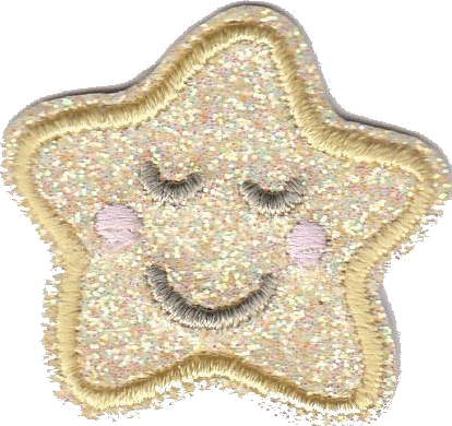 STELLINA GLITTER ROSA