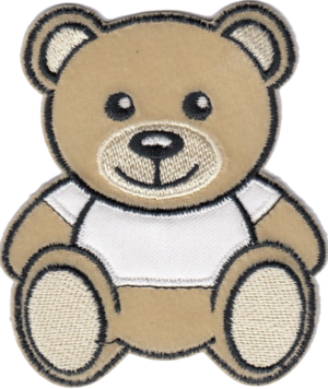 ORSO CON T-SHIRT BIANCO