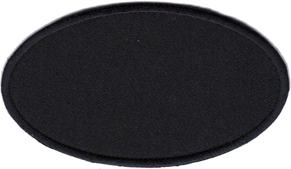 OVALE GRANDE  A NERO