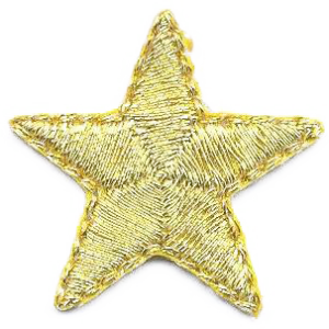 SERIE STELLA MEDIA LAME  ORO