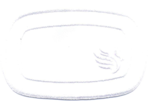 STEMMA MEDIO STONDATO  BIANCO