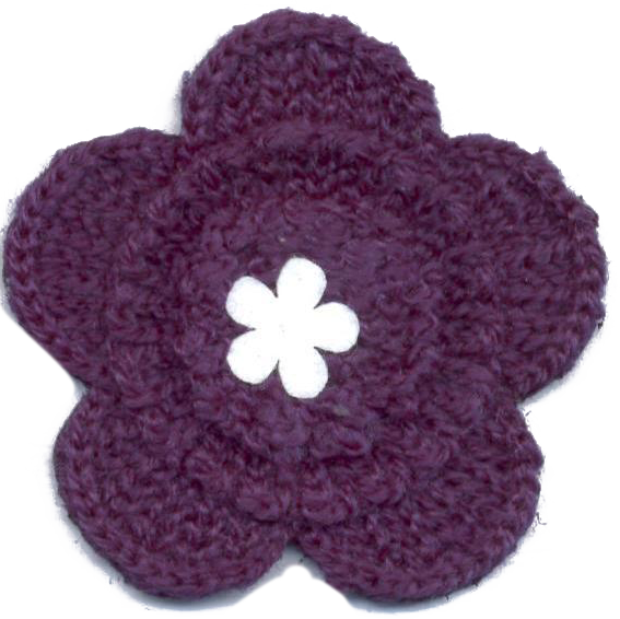 FIORE IN MAGLINA  BLU