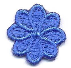 FIORE MINI 8 PETALI  BLUETTE