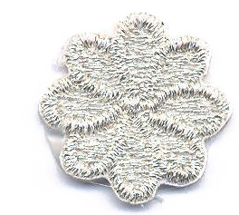 FIORE MINI 8 PETALI  ARGENTO