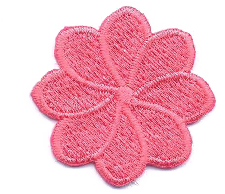 FIORE MEDIO 8 PETALI  CORALLO