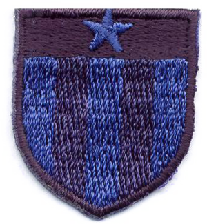 SCUDO RIGHE PICCOLO BLU