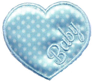 CUORE BABY  AZZURRO