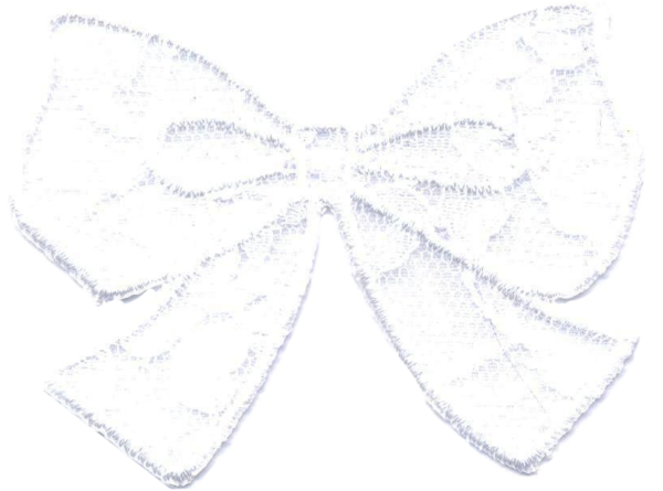 FIOCCO IN PIZZO  BIANCO