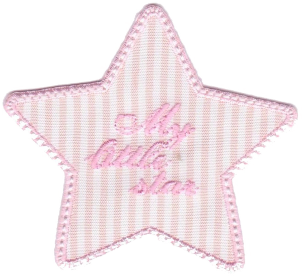 STELLINA A RIGHE  ROSA