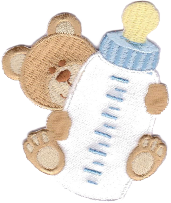 ORSO+BIBERON  AZZURRO