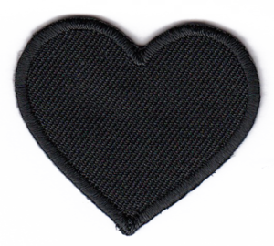 CUORE MINI  NERO