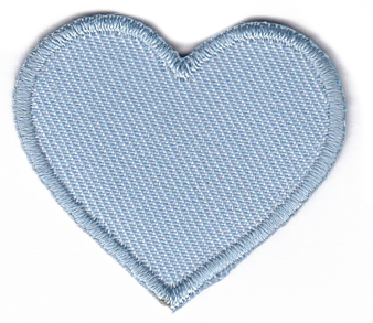 CUORE MINI  AZZURRO