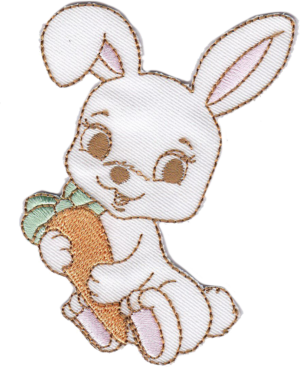 CONIGLIO CON CAROTA  ROSA