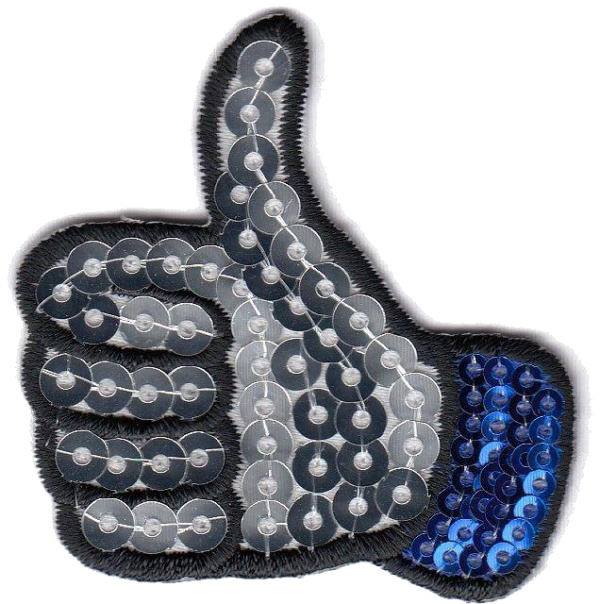 MANO OK CON PAILLETTES