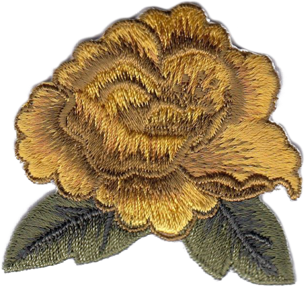 FIORE CON FOGLIE PICCOLO  SENAPE