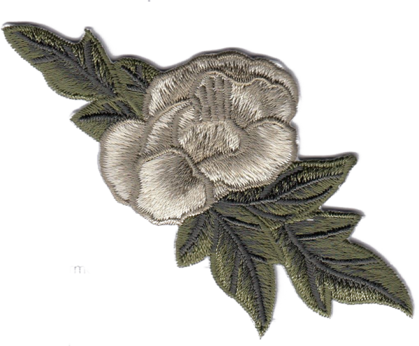 FIORE CON FOGLIE MEDIO  TORTORA