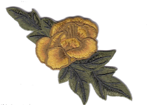 FIORE CON FOGLIE MEDIO  SENAPE