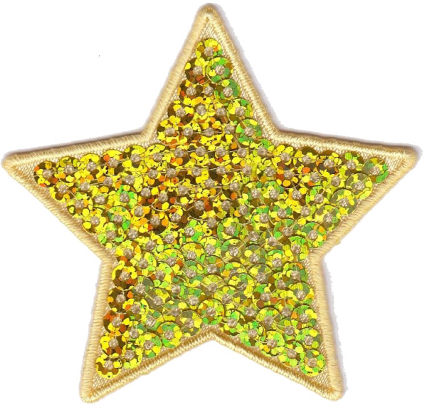 STELLA MEDIA PAILLETTES  ORO