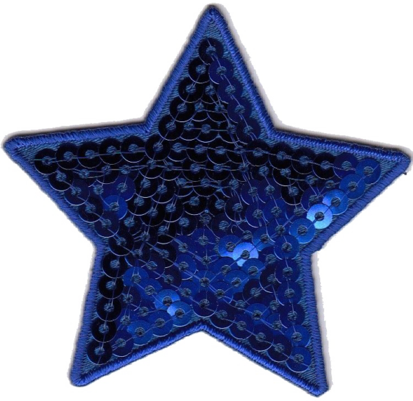 STELLA MEDIA PAILLETTES  BLU