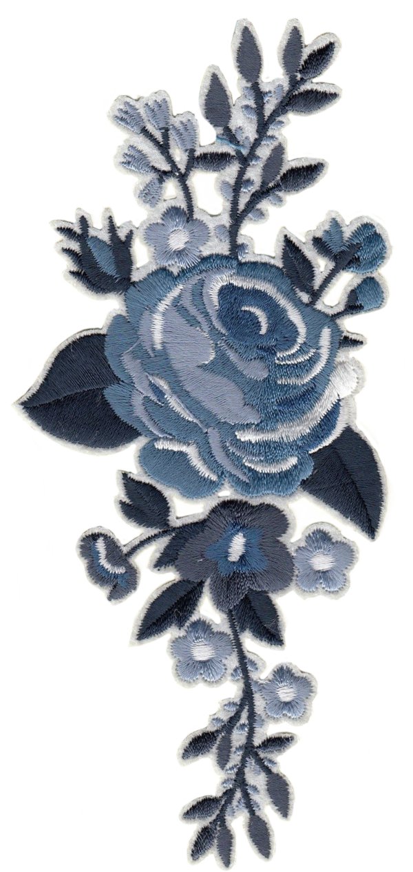 ROSA MULTICOLOR  BLU