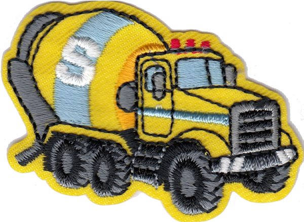 CAMION BETTONIERA GIALLO