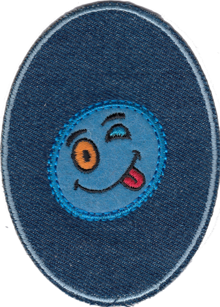 TOPPA IN JEANS CON SMILE A