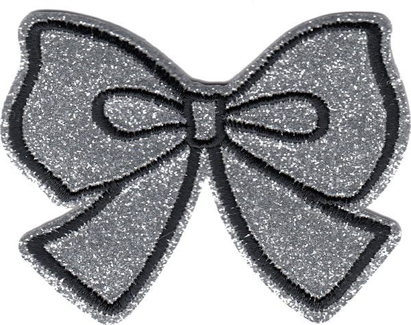 FIOCCO GLITTERATO ARGENTO