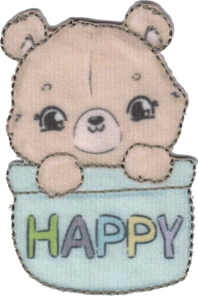 ORSETTO NEL CESTINO, MEDIO AZZURRO