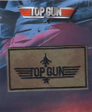 RETTANGOLO TOP GUN, TONO SU TONO  MARRONE