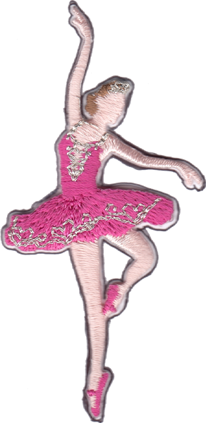 BALLERINA CON VESTITO FUXIA