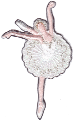 BALLERINA CON VESTITO BIANCO