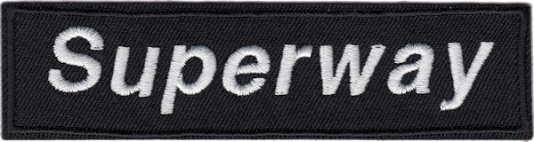 RETTANGOLO CON SCRITTA SUPERWAY