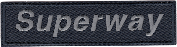 RETTANGOLO CON SCRITTA SUPERWAY