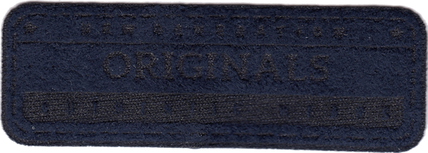 RETTANGOLO SOTTILE CON SCRITTA ORIGINALS