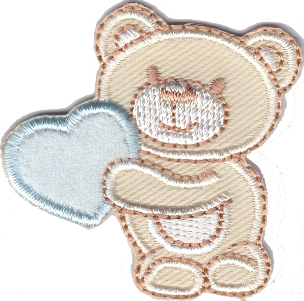 ORSACCHIOTTO CON IN MANO UN CUORE